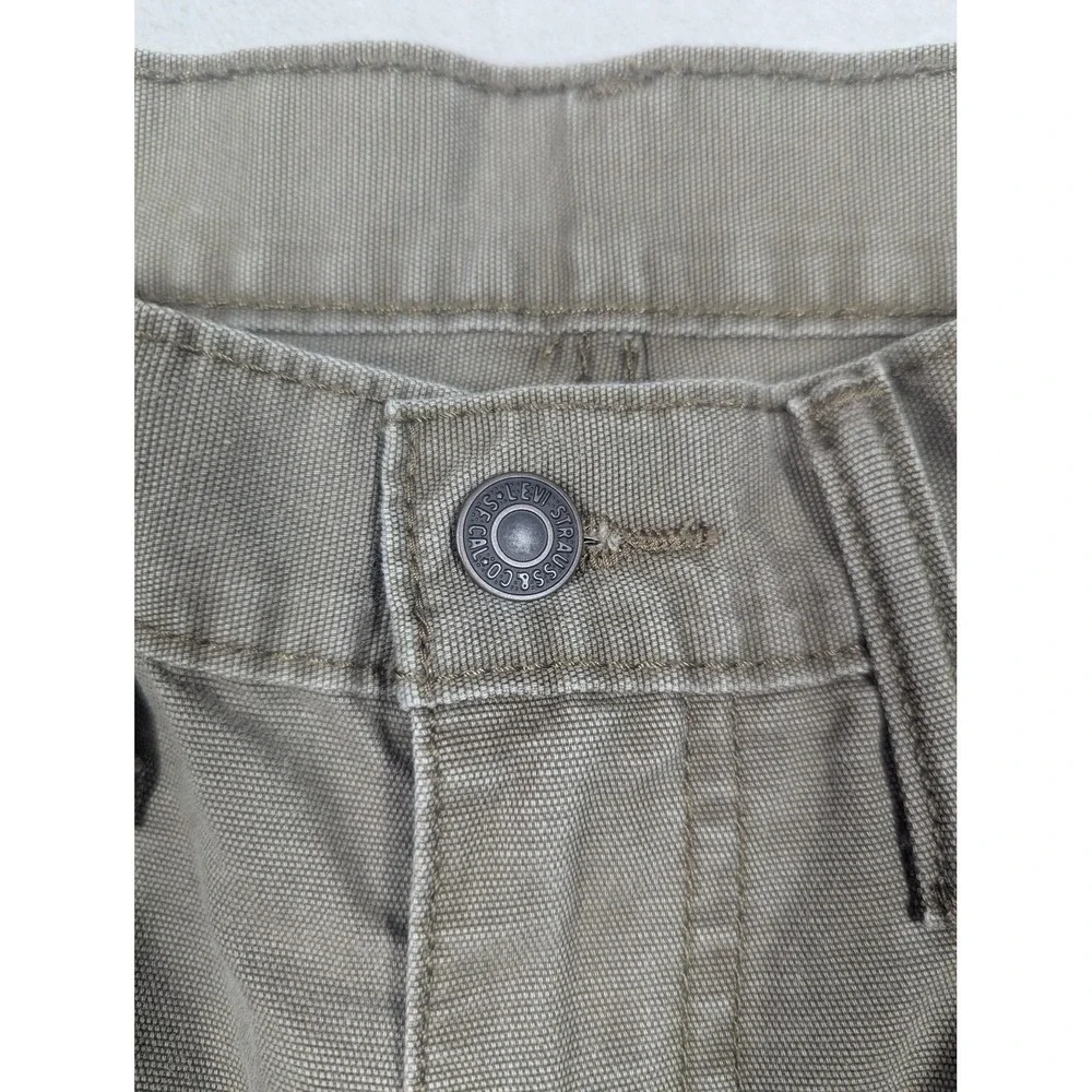 Levis 514 Jeans Mens 30x32‎ Green Straight Leg 100% Cotton Mid Rise Denim